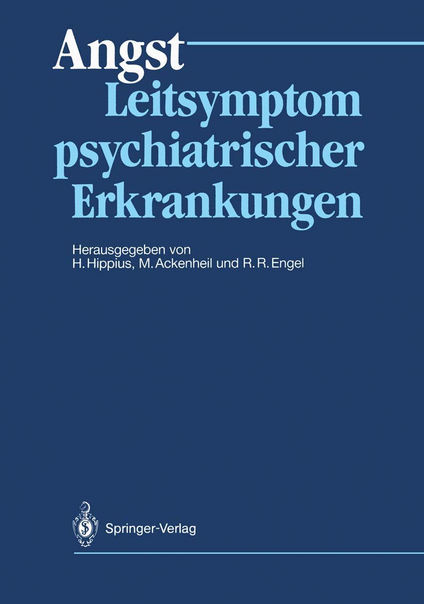 Angst Leitsymptom Psychiatrischer Erkrankungen