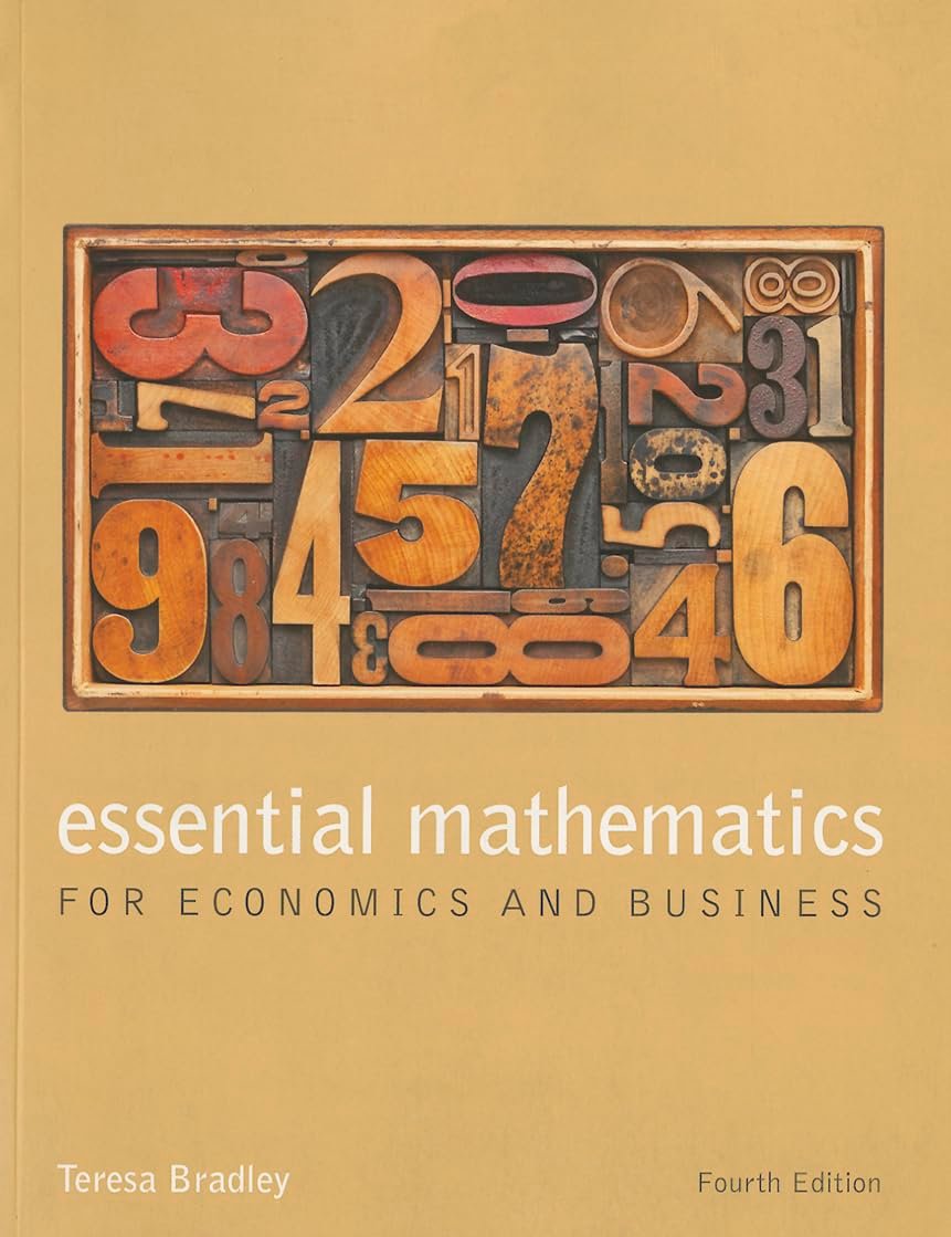 Essential mathematics for economics and business Wiley