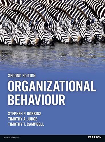 Organizational behaviour Pearson
